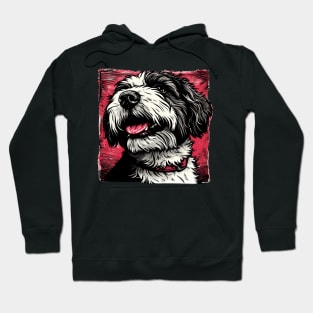 Retro Art Havanese Dog Lover Hoodie